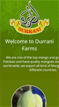 Mobile Screenshot of durranifarms.com